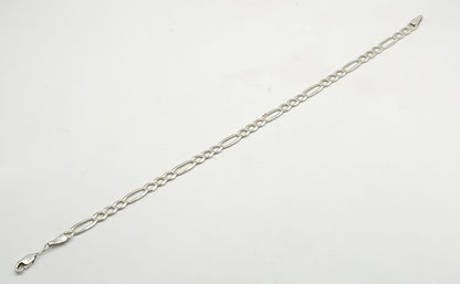 Pulsera eslabon 3x1 PLATA 925 peso 5.4gr