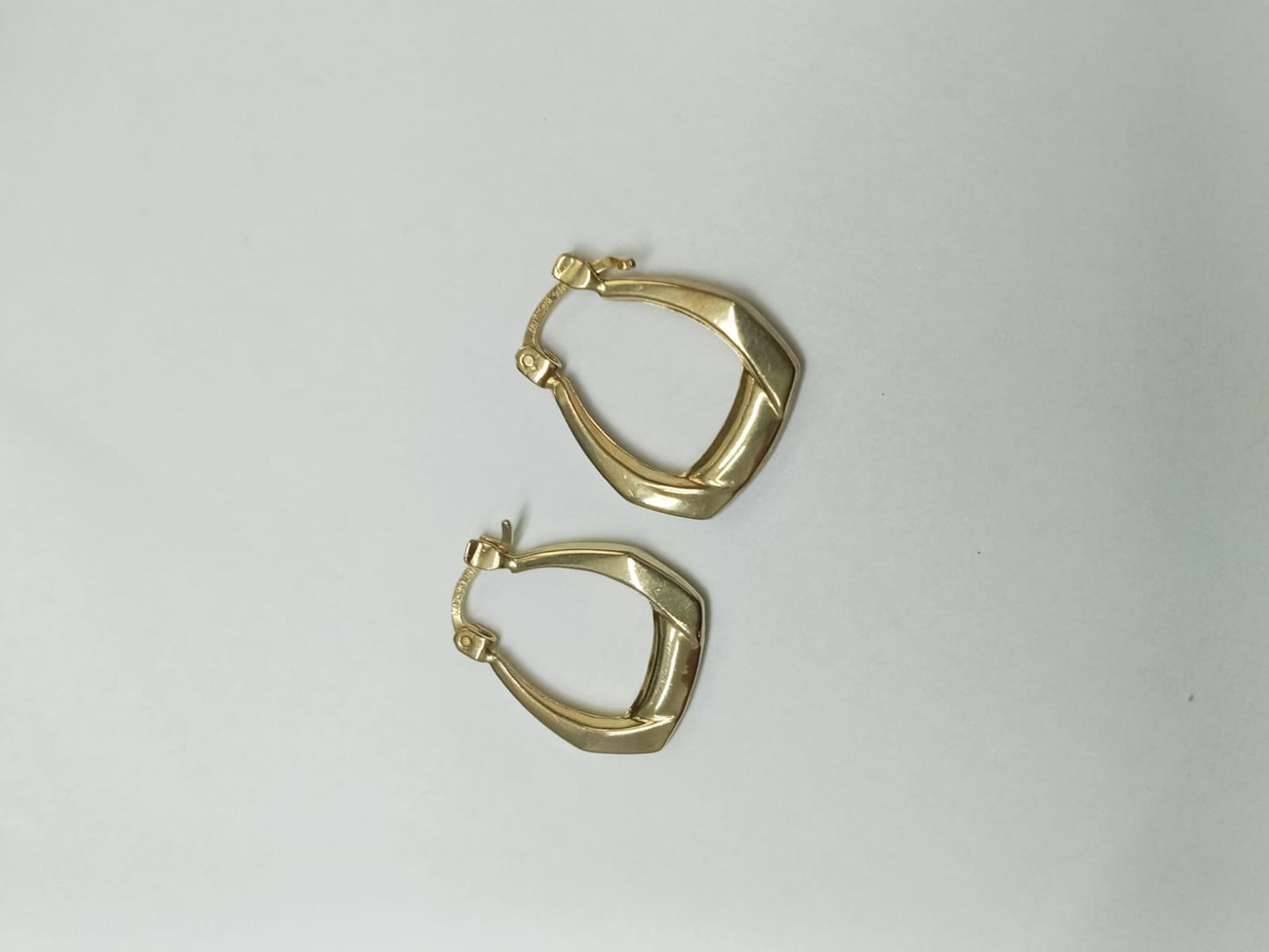 par aretes de oro 14k