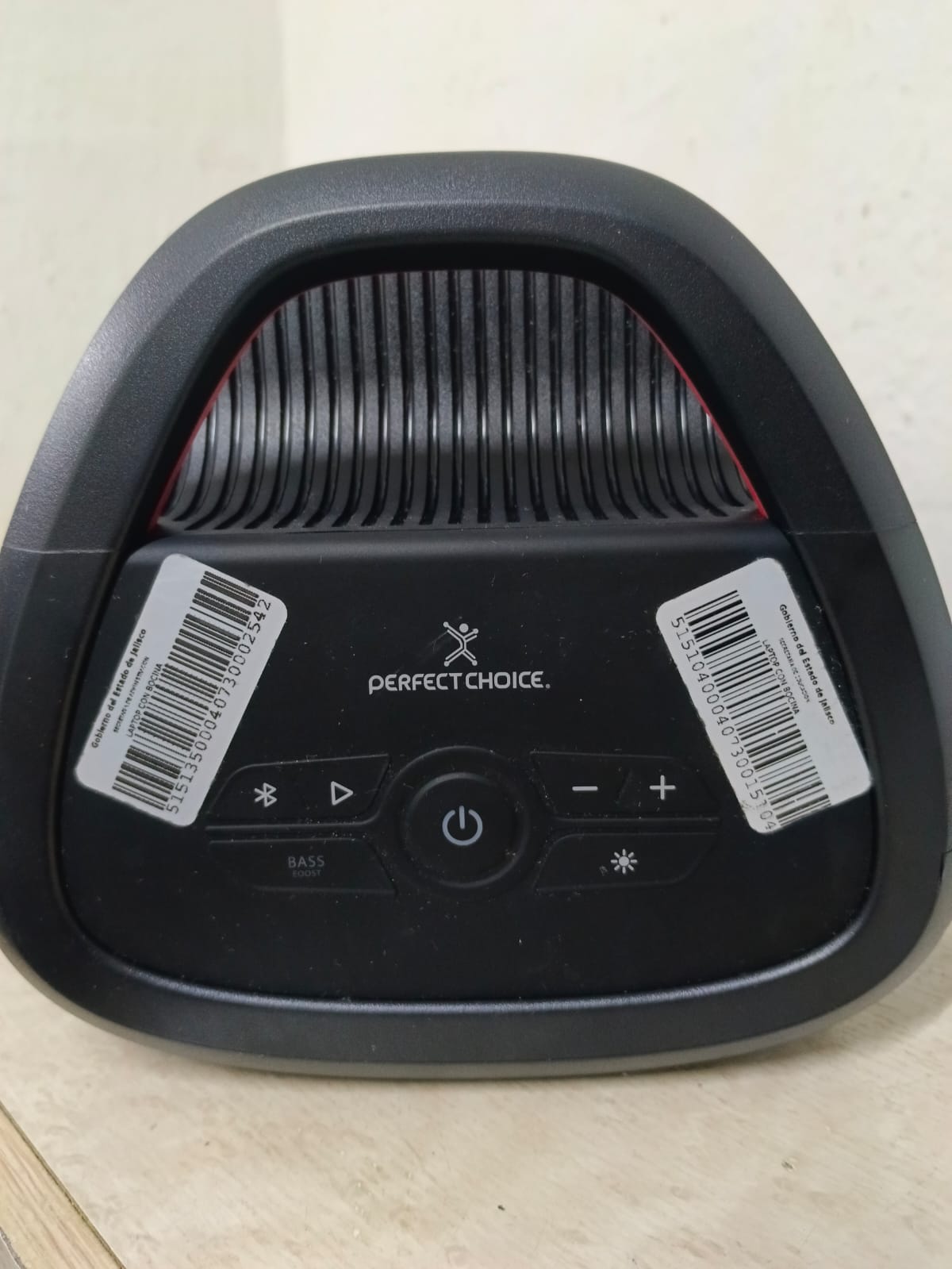 Bocina recargable Perfect Choice rampage, usado