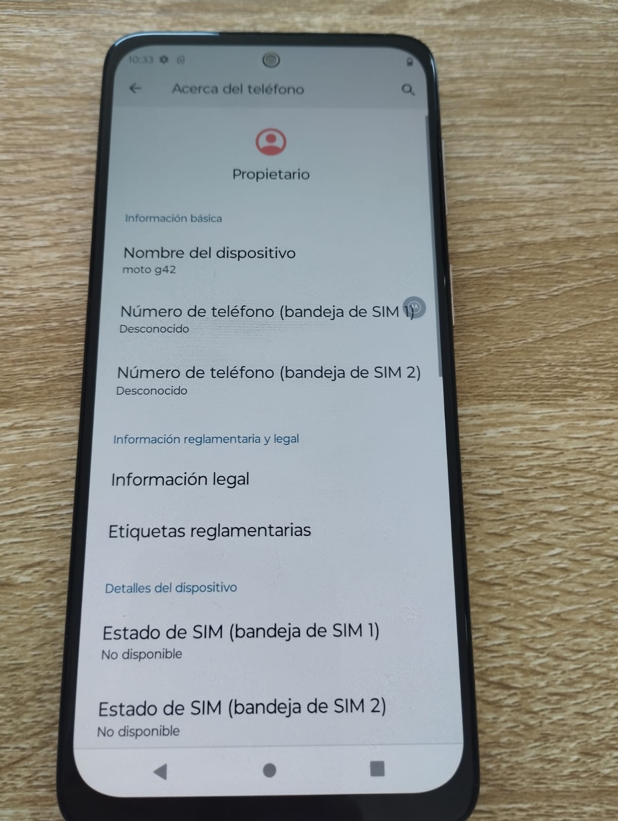 📱 MOTOROLA G42 – Excelente estado, gran rendimiento 🔹