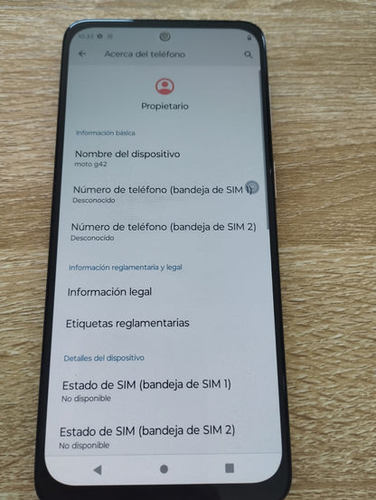📱 MOTOROLA G42 – Excelente estado, gran rendimiento 🔹