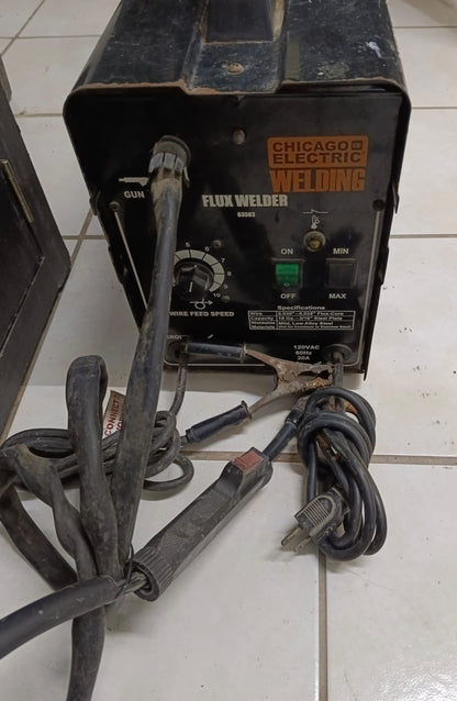 Soldadora / Maquina De Soldar Chicago Electric 125 Amp 📝 usada 📝