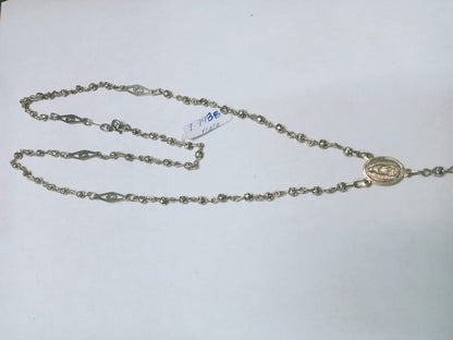 🙏 Rosario de Plata 925 – 38 cm / 10.9 g ✨