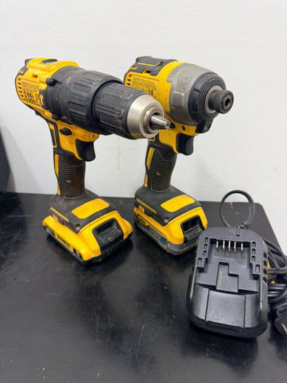 KIT DE TALADRO Y ATORNILLADOR DEWALT-USADO