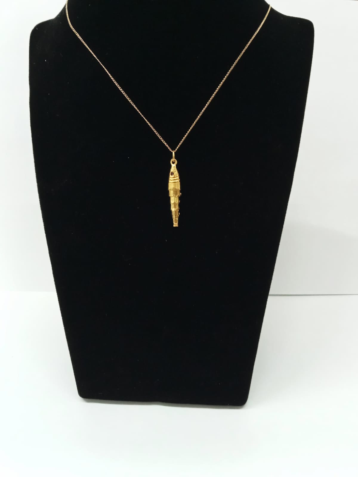 ✨ DIJE DE ORO 10K – DISEÑO PEZ 🐟✨
