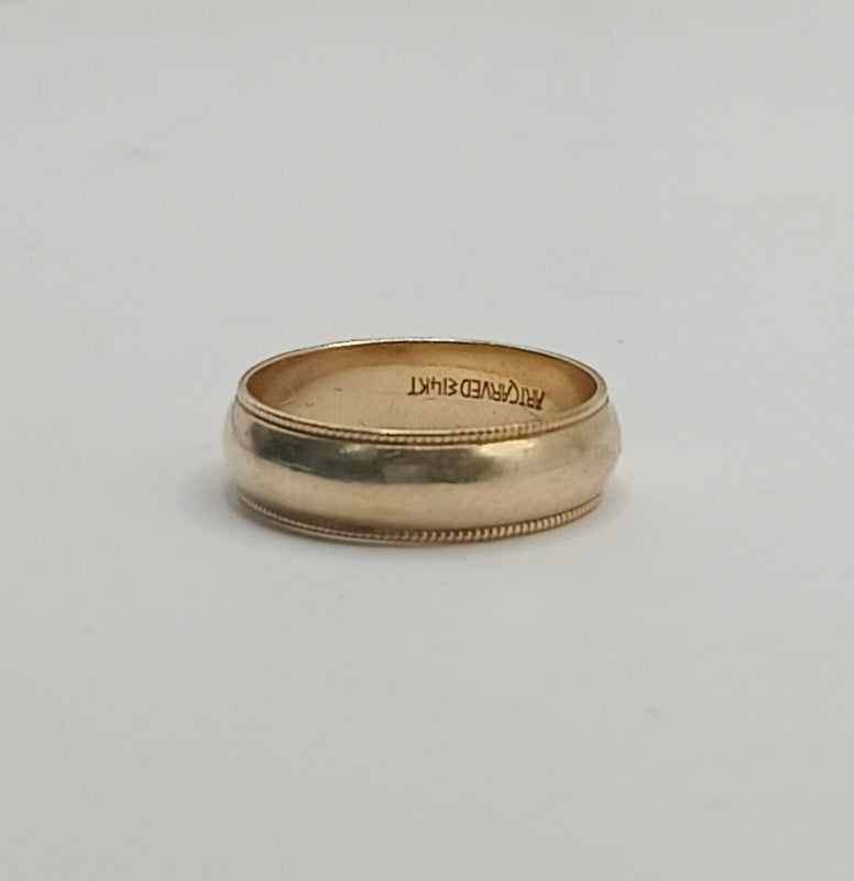 Argolla ORO 14k peso 3.3gr, usado