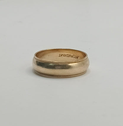 Argolla ORO 14k peso 3.3gr, usado