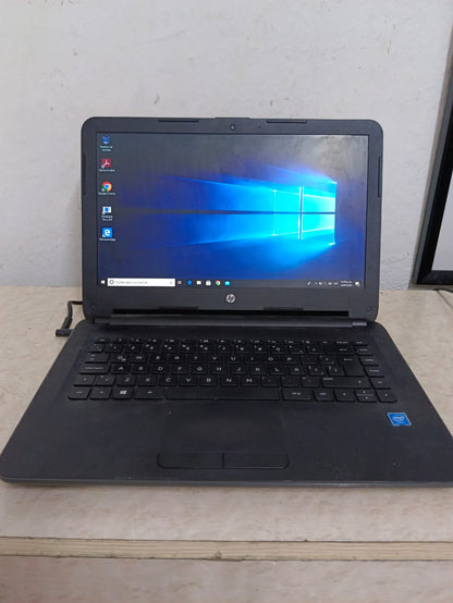 Laptop hp notebook windows 10 4ram mod. hp 240,usado