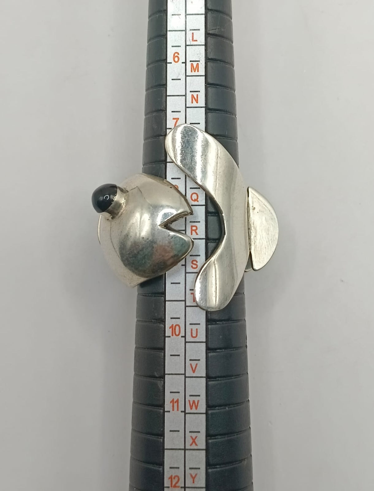 Anillo diseño de pez PLATA 925 peso 20.6gr