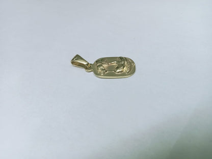 🙏 Dije Religioso de Oro 10K – Fe y Elegancia 💛