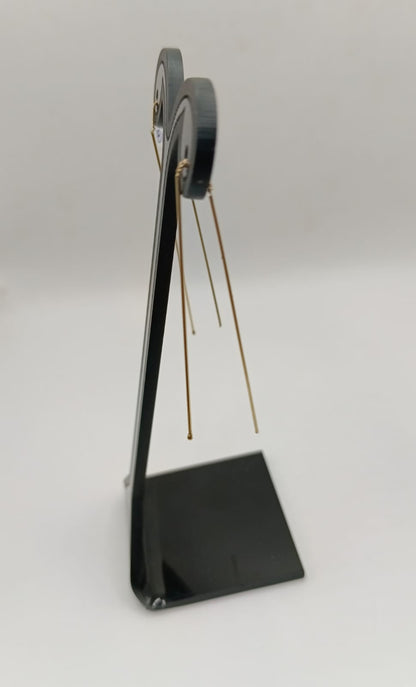 Aretes violadores ORO 10k peso 1gr, usado