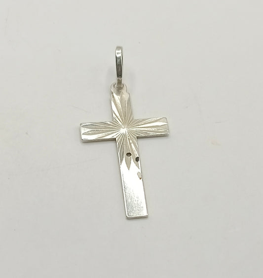 Dije de cruz PLATA 925 peso 2.7gr