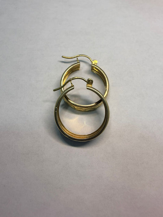 ARRACADAS EN ORO DE 14K 3.1 GR