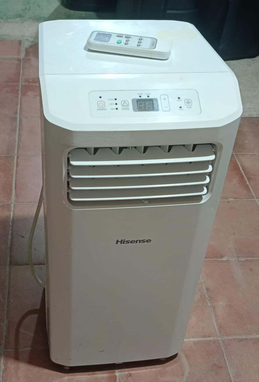 Aire acondiconado portatil HISENSE, usado