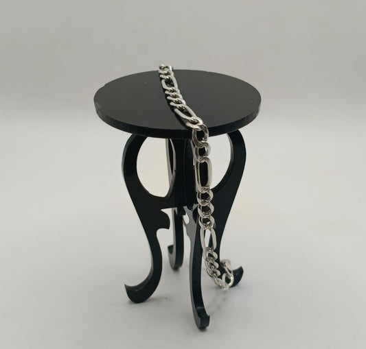 Pulsera eslabon 3x1 PLATA 925 peso 5.4gr