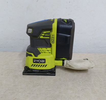 Lijadora inalambrica de acabado RYOBI p440, usado