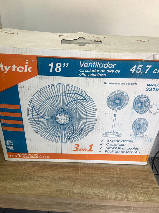 🌀💨 Ventilador Mytek 18” – Modelo 3315 💨🌀