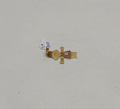 Dije de niña ORO 10k peso 2.4gr, usado