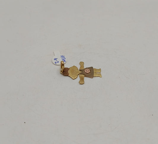 Dije de niña ORO 10k peso 2.4gr, usado
