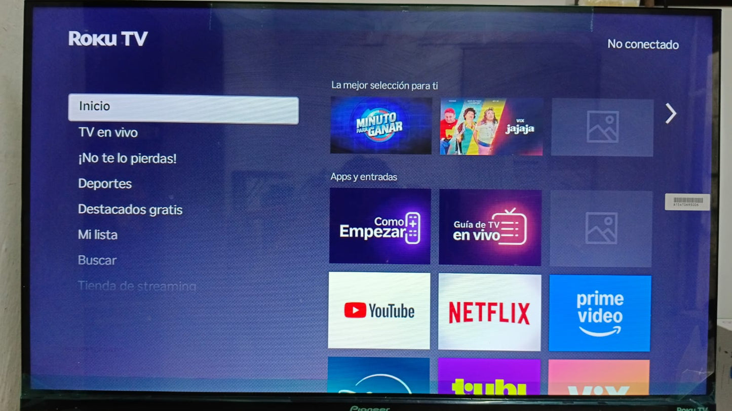 SMART TV 43" PULGADAS HKPRO