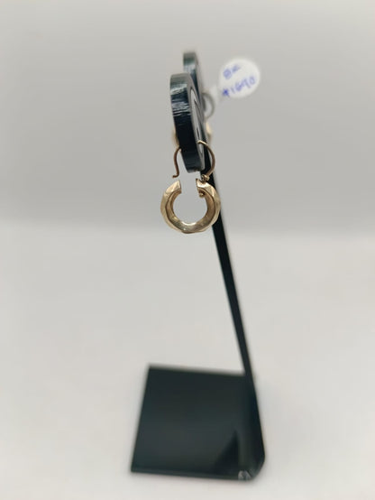 Arracada de ORO 8k peso .9gr, usado