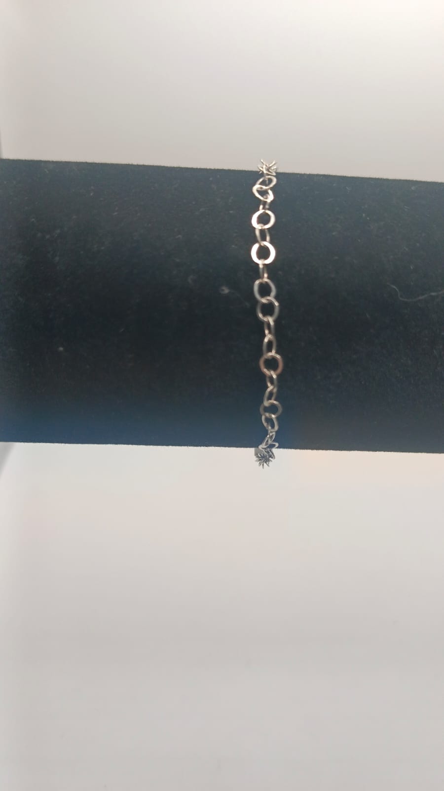 Pulsera de PLATA 925 tejido circular peso 1.2gr, nueva