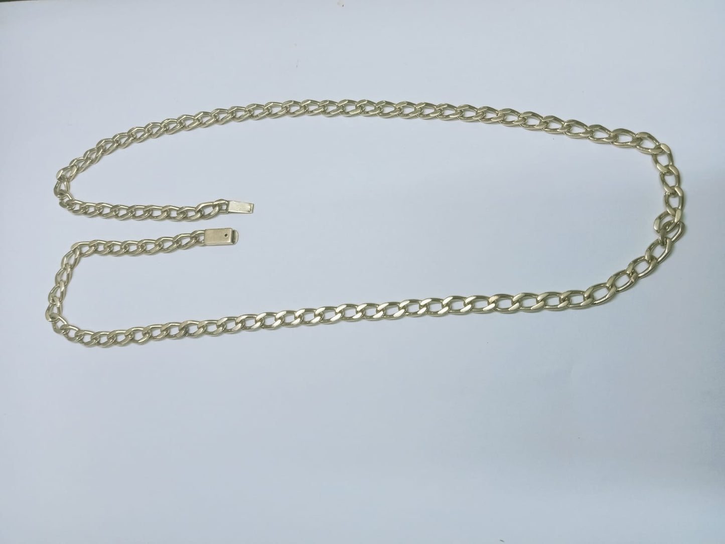 Cadena de Oro 10K – Diseño 1x1 con Broche de Cajón (36.1 g)