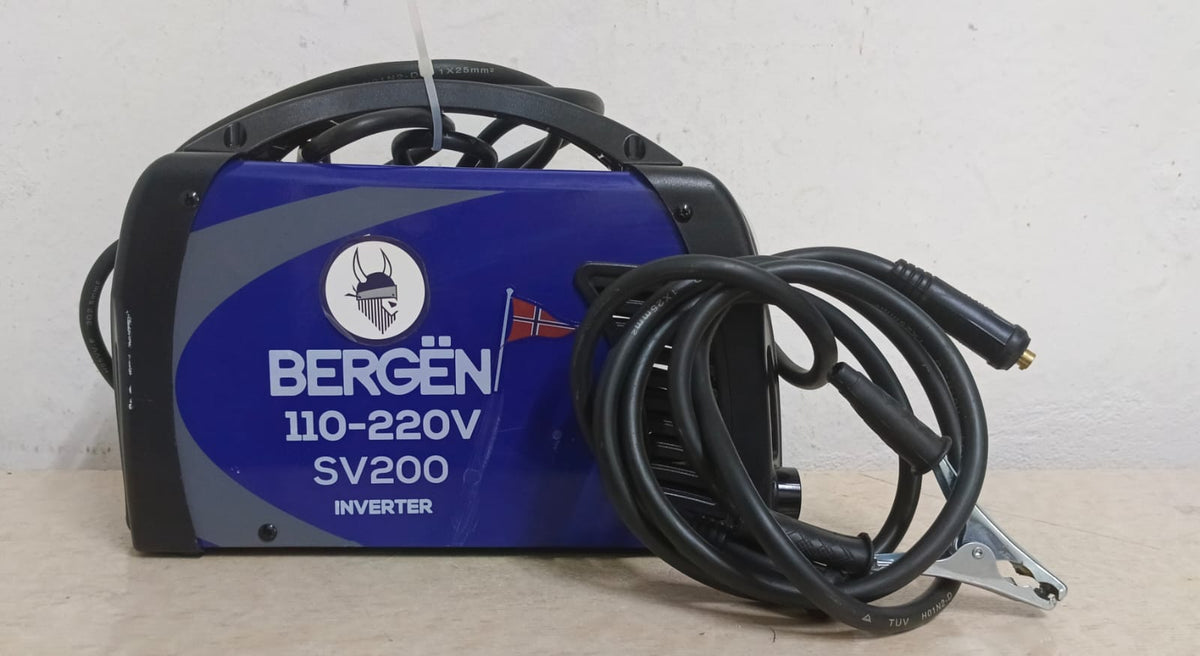 Soldadora inverter BERGEN sv200, usado