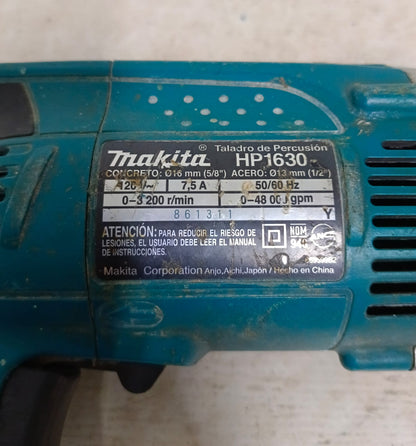 Taladro Makita hp1630, usado