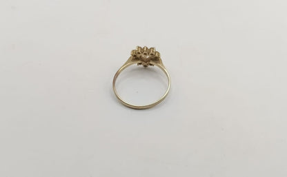 Anillo corazon ORO 10k peso 2.1gr, usado