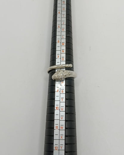 Anillo vibora PLATA 925 peso 3.1gr, usado