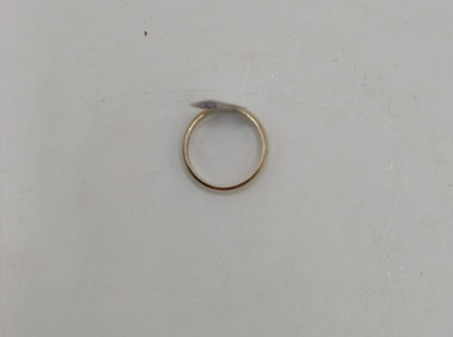 Argolla lisa ORO 10k peso 3.1gr, usado
