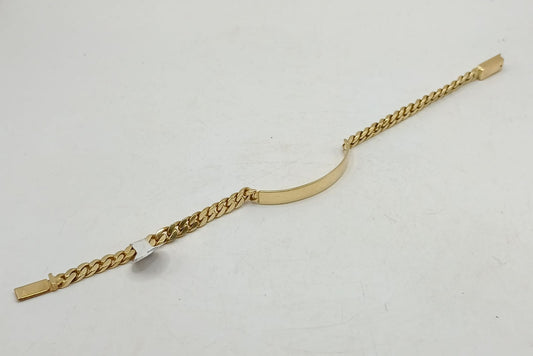 Esclava lisa ORO 14k peso 12.9gr, usado