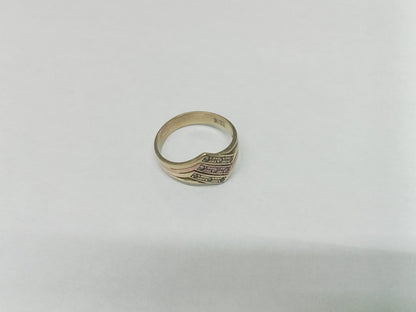 Anillo de Oro 14K — Talla 7 ✨
