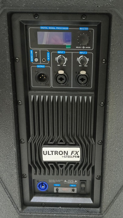 Bocina amplificada ULTRON steelpro, usado