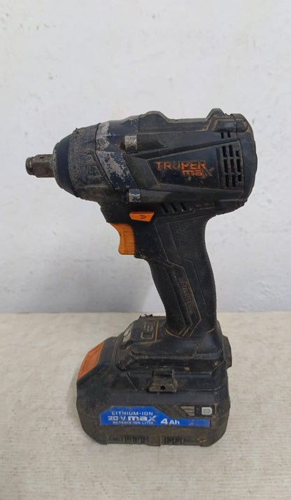 Pistola de impacto inalambrico TRUPER max-20l con cargador, usado