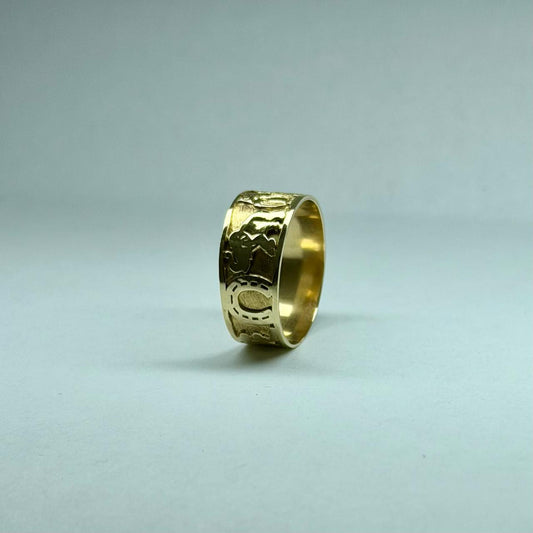 💍✨ Anillo de Oro 10K | 3.6 Gramos | Talla 9 ✨💍