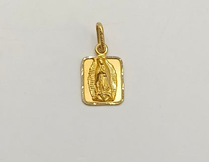 Dije religioso ORO 14k peso .8gr