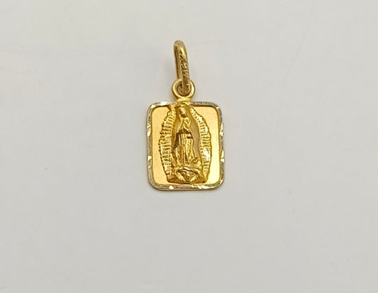 Dije religioso ORO 14k peso .8gr