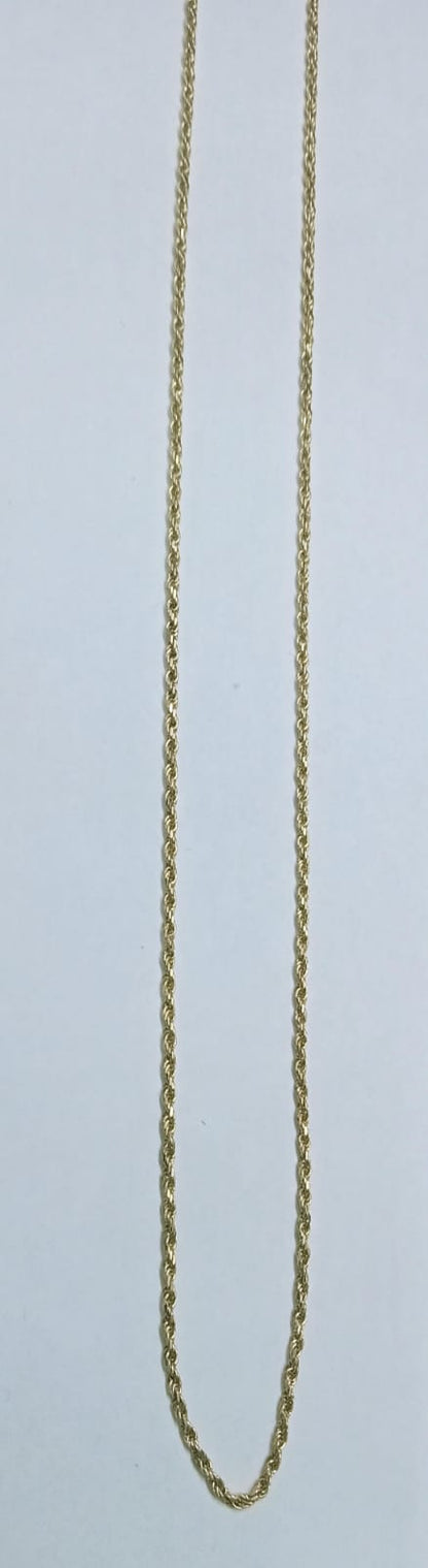✨ Cadena Torzal en Oro 10k – Brillo Clásico con Fuerza y Estilo ✨