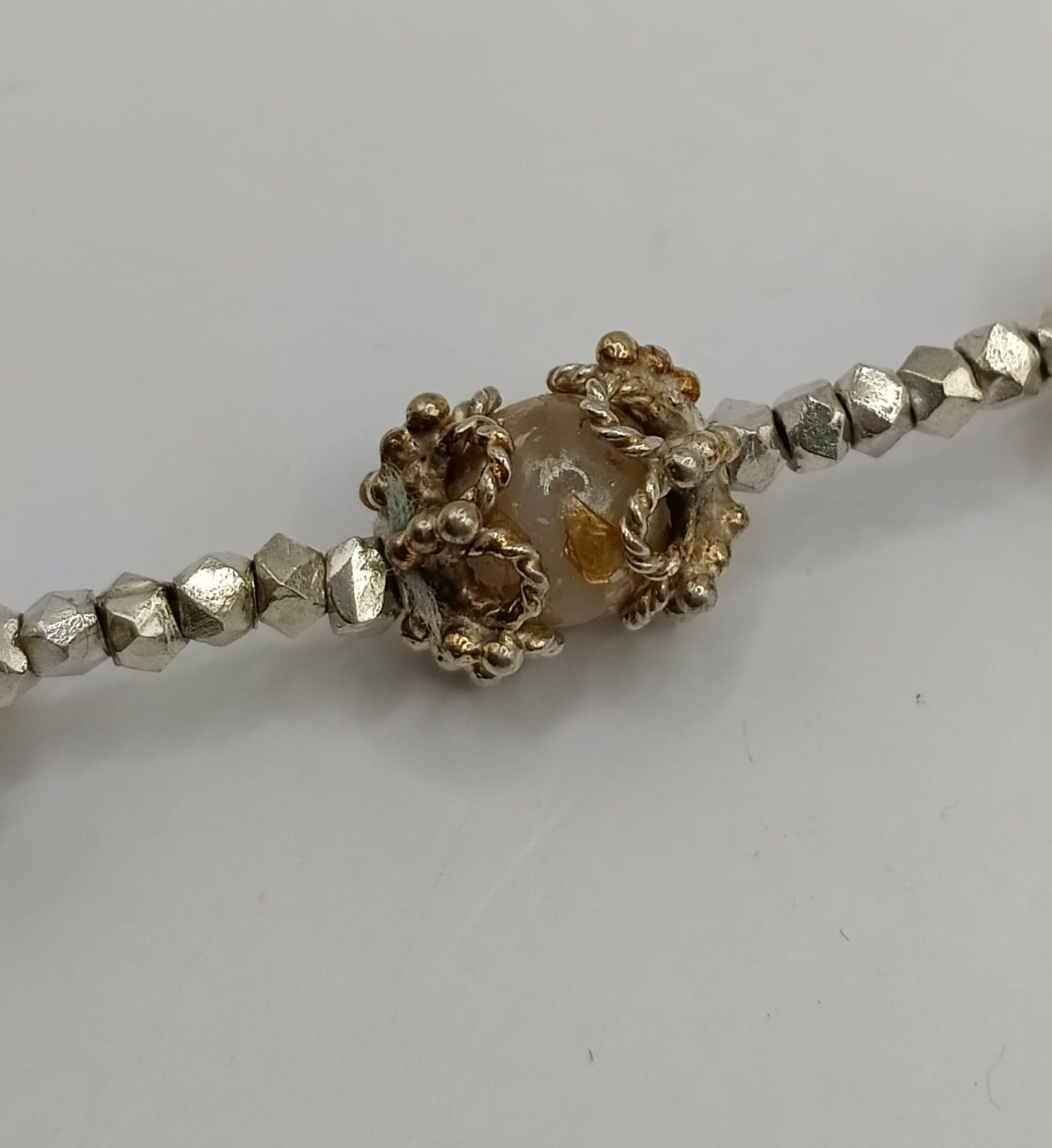 Pulsera con diseño PLATA925 peso 24.2gr, usado