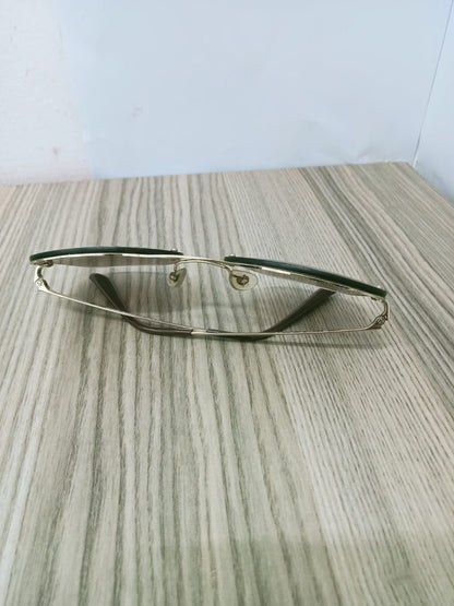lentes vogue dorados-usados
