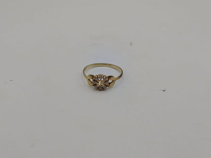Anillo ORO 10k peso 1.4gr, usado