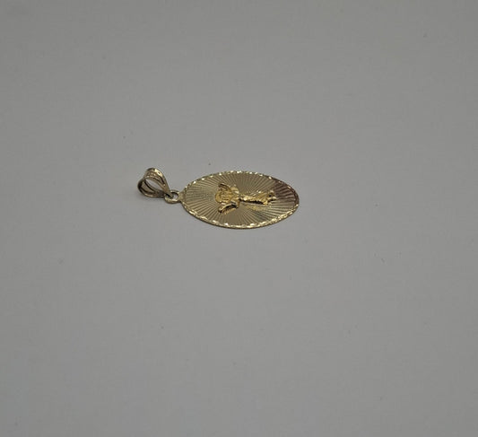 Dije del Divino niño ORO 10k peso 1.7gr, usado