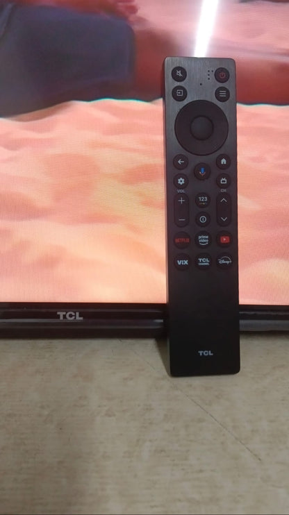 Smart tv TCL 55 pulgadas en caja, usado
