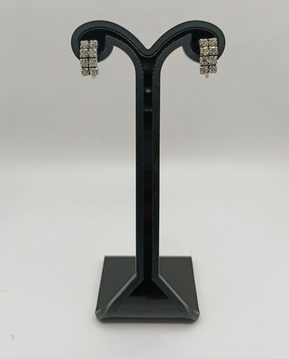Aretes de broche PLATA925 peso 2.7gr, usado