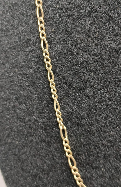 Cadena eslabon 3x1 ORO 10k peso 6.1gr, usado