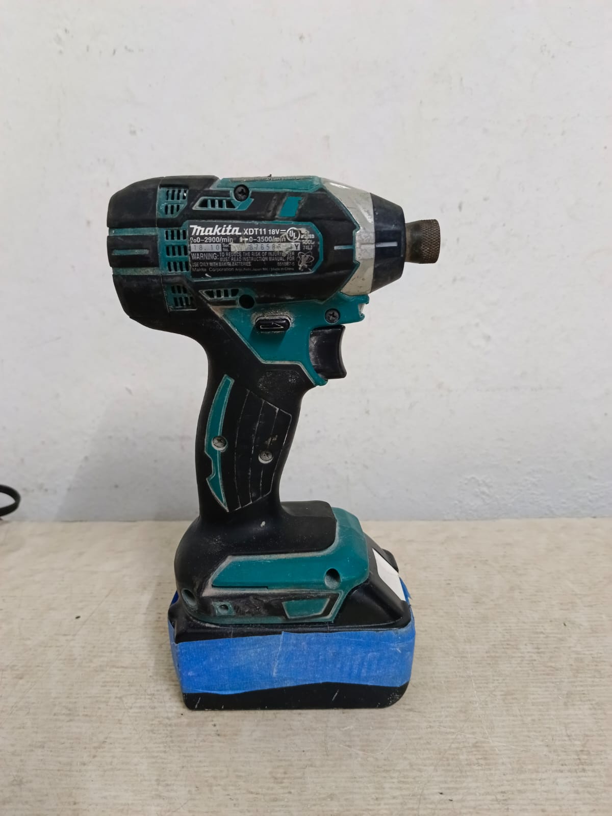 Atornillador Inalambrico MAKITA 1876586, usado
