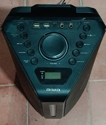 Bocina recargable AIWA awpok400ld, usado
