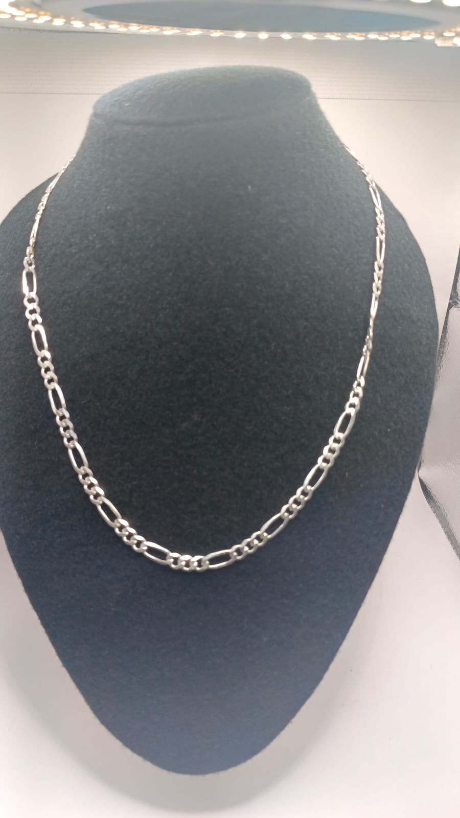 Collar de PLATA 925 eslabon 3x1 peso 14gr, nuevo